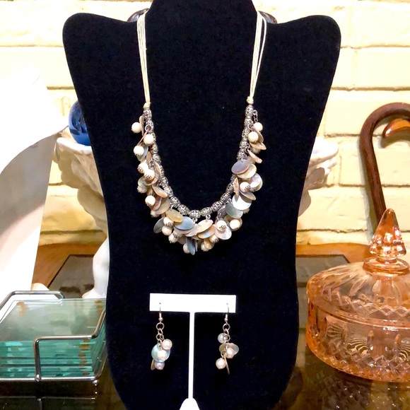 Park Lane Jewelry - Park Lane Pearl & Shell Necklace Set